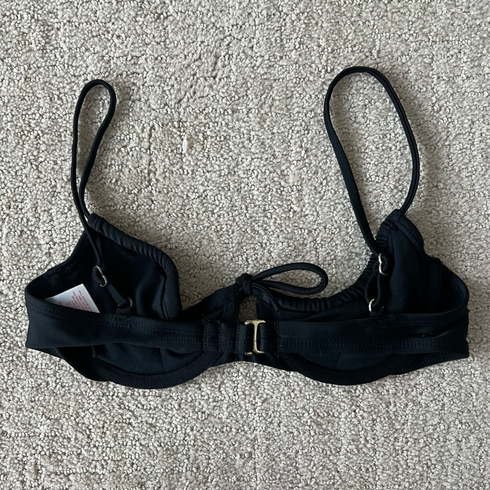 Women’s Junior’s Xhilaration Shirred Underwire Bikini Top - Picture 4 of 8